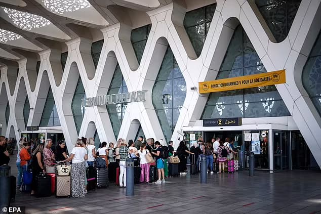 Report Data for Morocco airport delays 2025